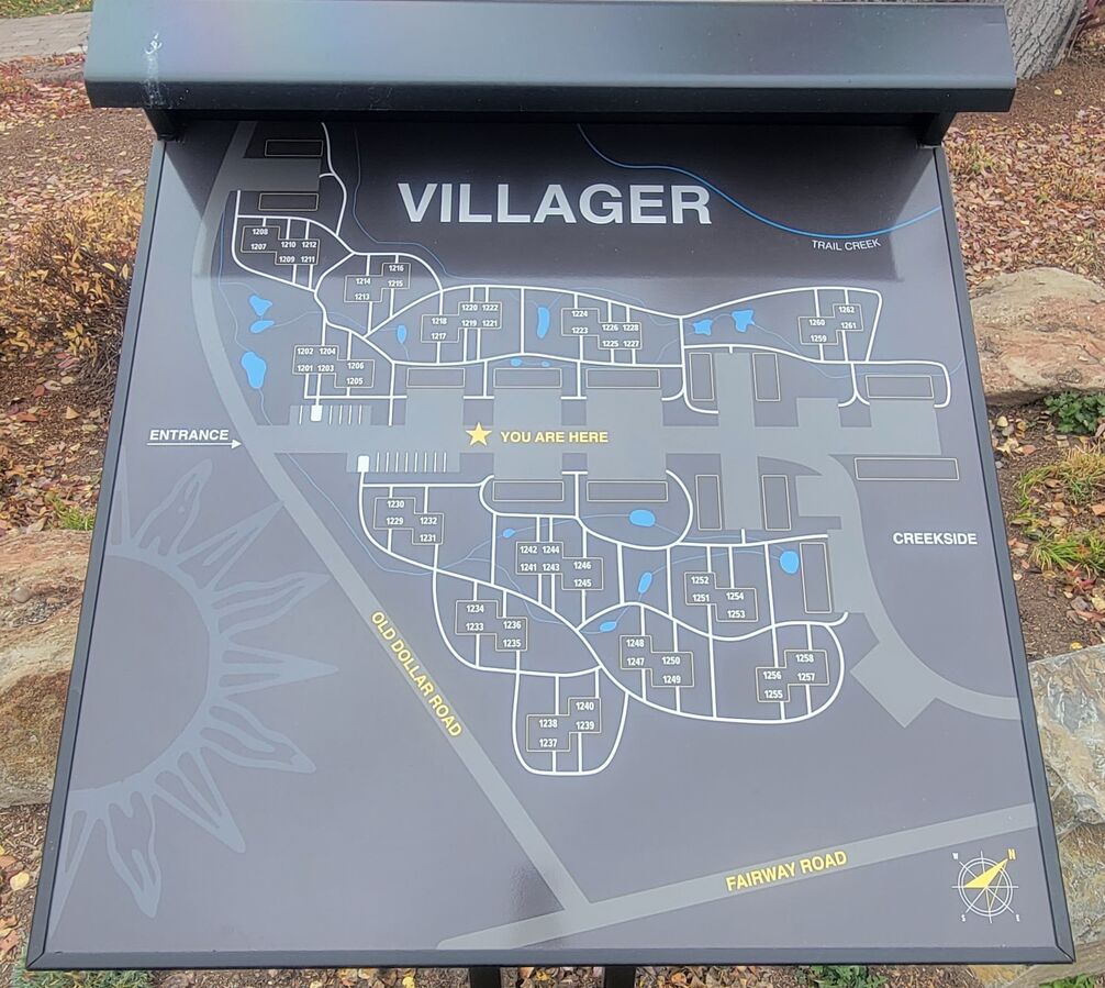 Villager Condominium Map