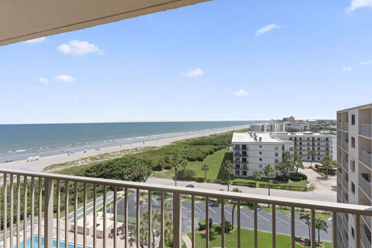 Step outside and savor the invigorating ocean breeze from the comfort of your balcony