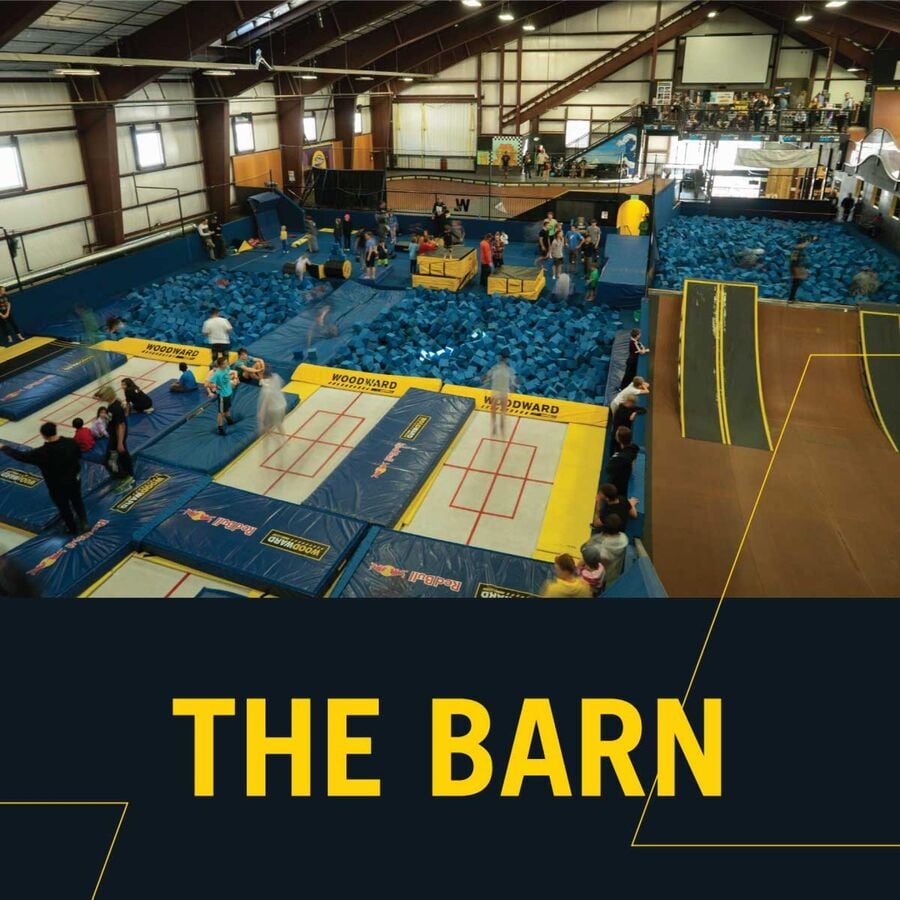 The Woodward Barn.  The ultimate indoor playground for kids!