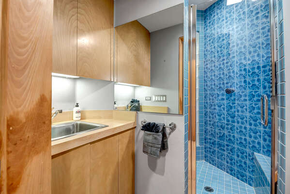 Additional Shower Space on Main Level