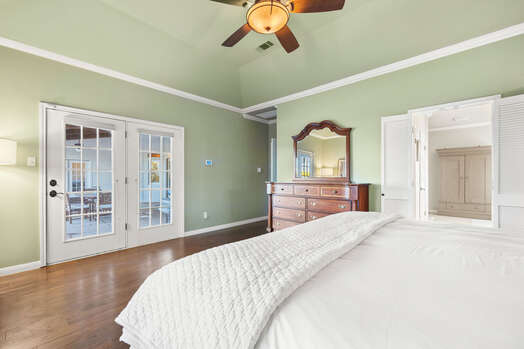 Master Bedroom with King Bed and Ensuite Bathroom