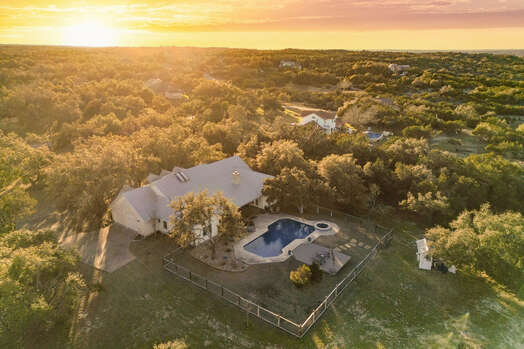 Enjoy the Hill Country Sunsets at this 2 acre property!