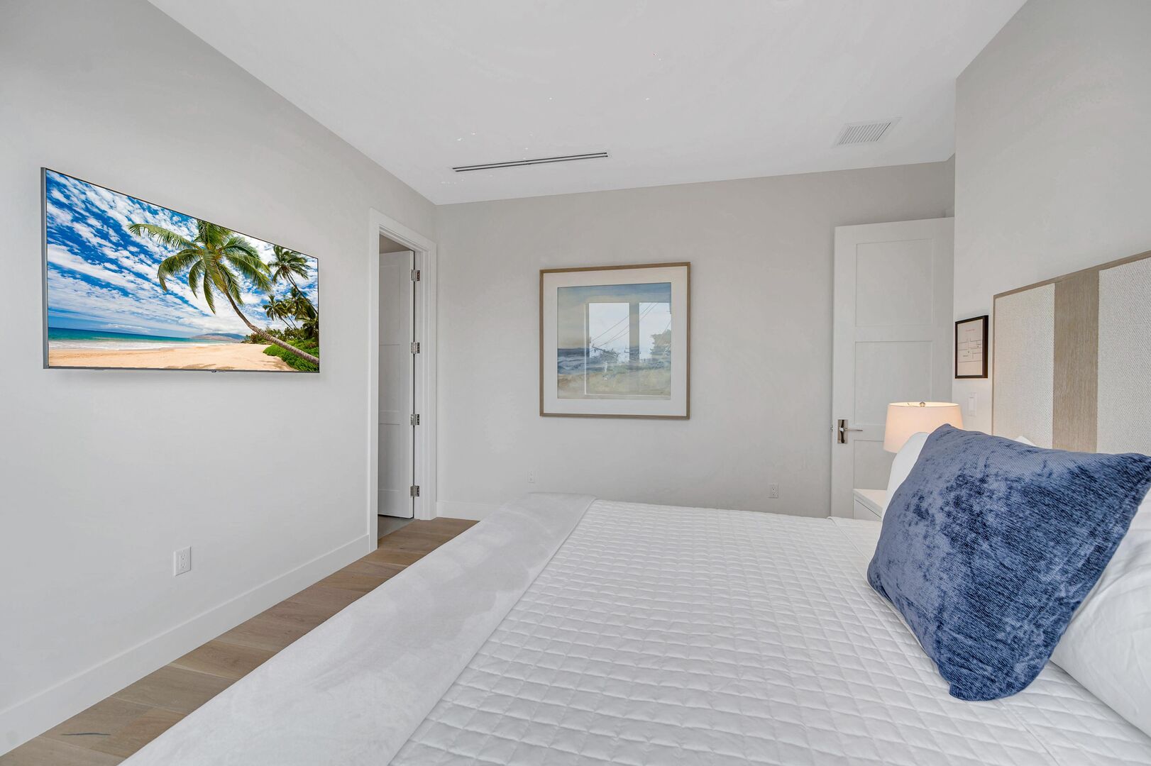 Bedroom Two is located on the third floor featuring an ensuite bathroom.