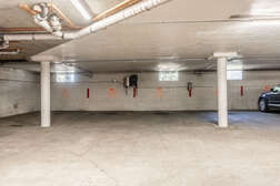 Underground Garage for 1 car assigned and guest spots on a first come first served basis.