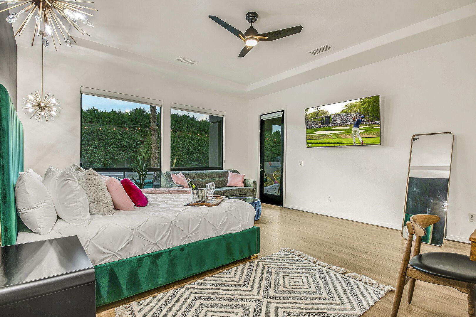 Master Suite 1 offers direct access to the patio!