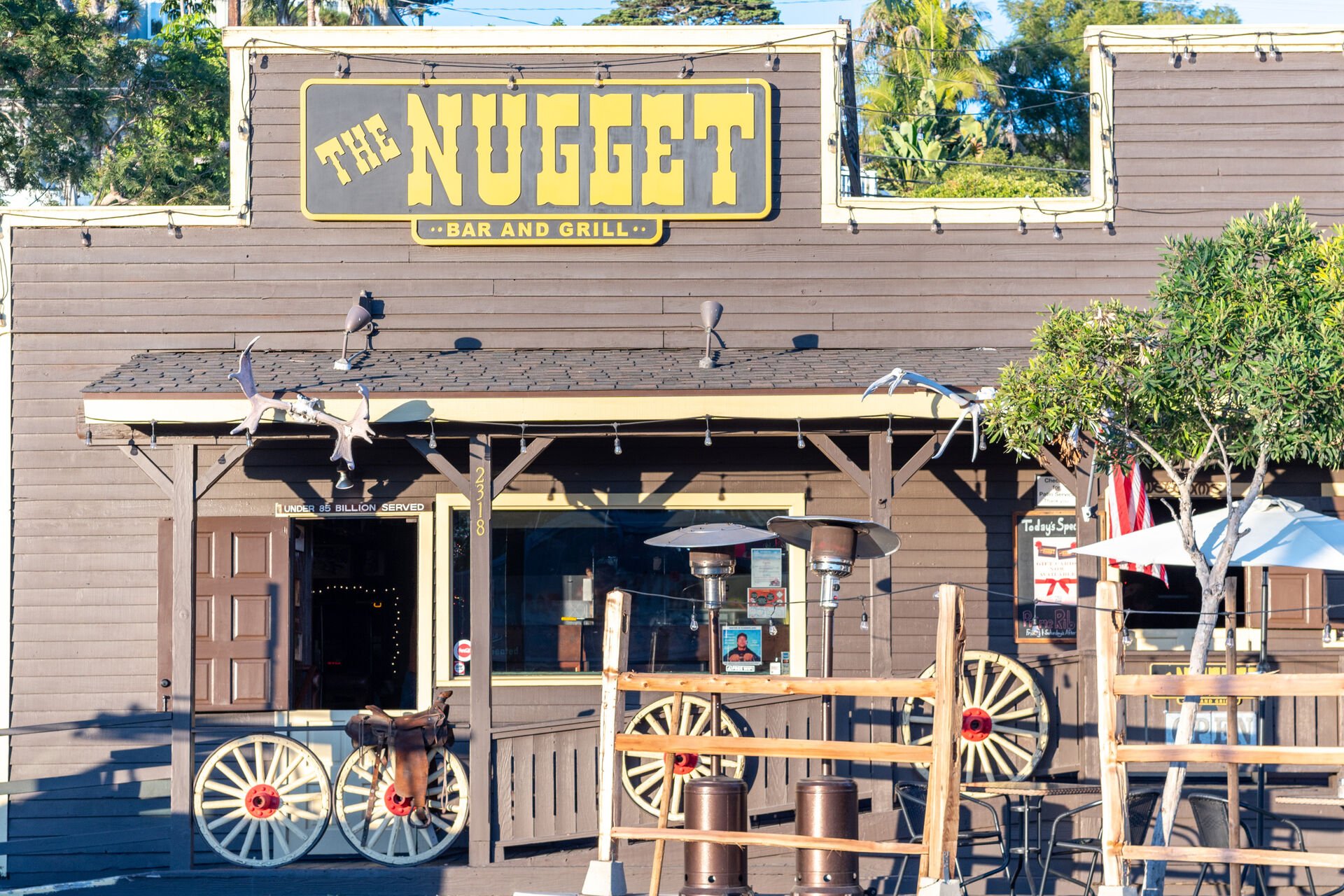 The Nugget is so close to the condo, right next door.