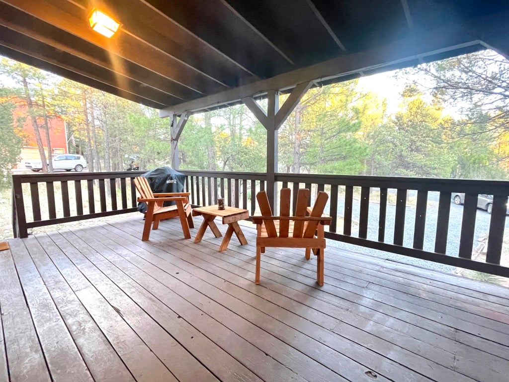 Walk out to the most gorgeous views on the front porch!