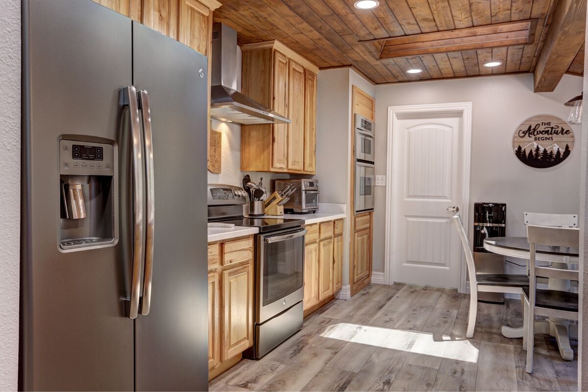 Step in to the newly renovated kitchen with upgraded appliances and everything you could need for cooking your meals.