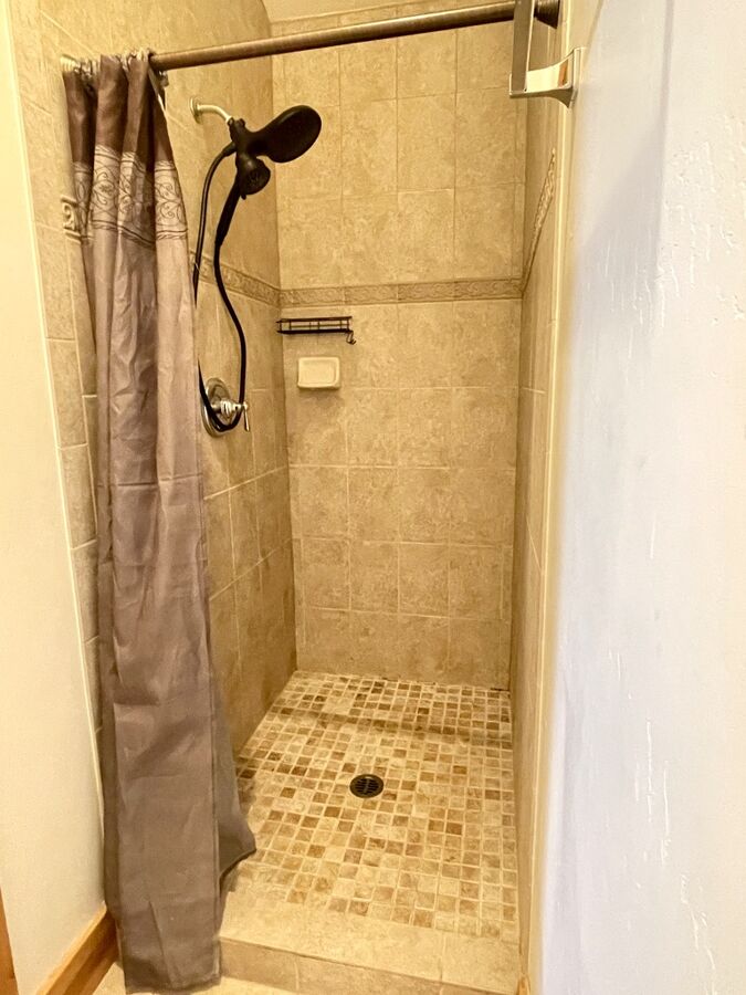 Walk in Shower in Master Bath