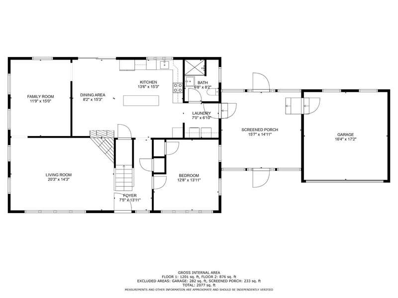 First Floor Plan- 3 Heritage Drive South Orleans Cape Cod- Sea Saw Saucy- New England Vacation Rentals