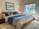 Main suite boasts a king-size bed and gorgeous views.