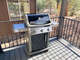 Propane grill ready for outdoor entertaining
