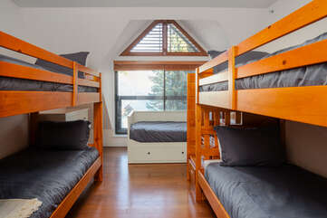 3rd Bedroom w/ 2 Twin over Twin Bunk Beds, and a Twin Day Bed