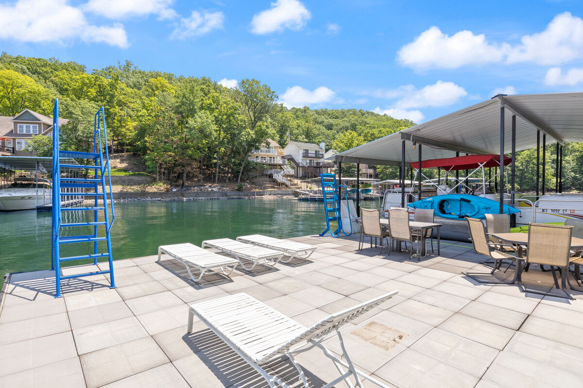 Great Swim Platform Space Perfect for Sunbathing, Dock Seating, Gathering and Water Engagements!