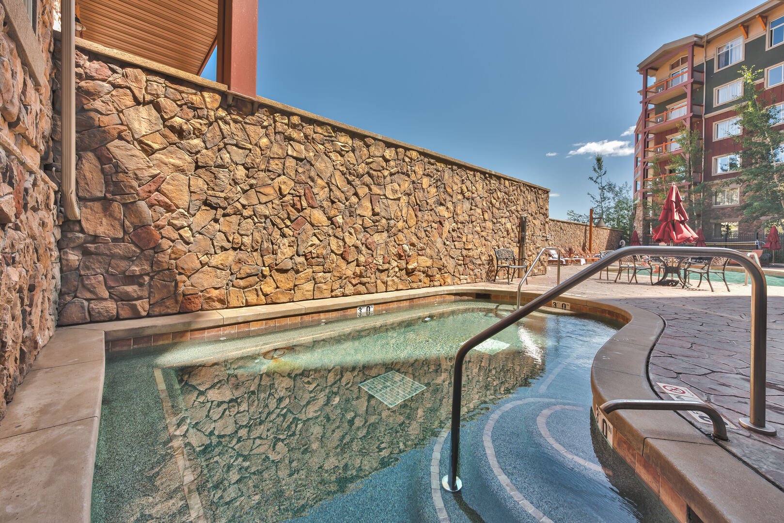 Communal hot tub at Westgate Resort.