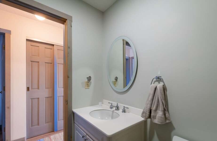 Bathroom One - First Floor - Shower/Tub combo.