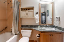 Guest Shared Bathroom - Shower and Tub