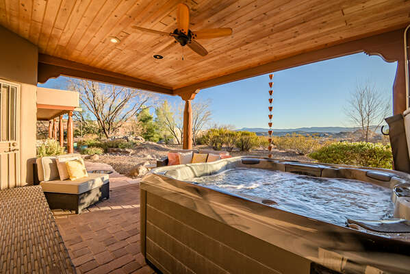 Private Hot Tub with Views!