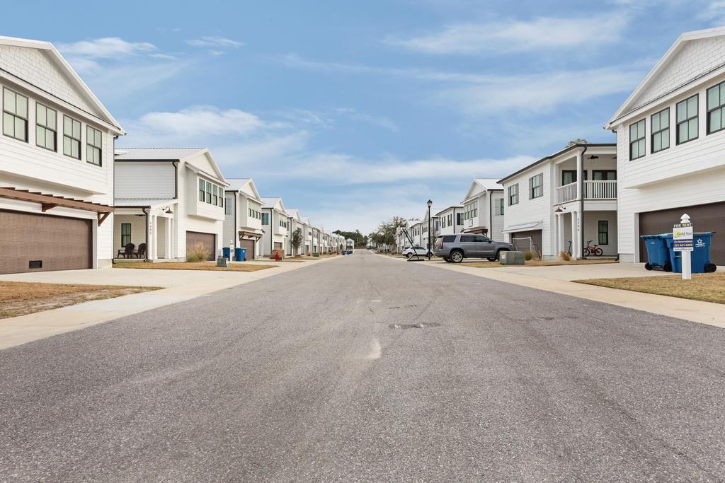 Street view of the Sunset Villa community in Orange Beach, AL
