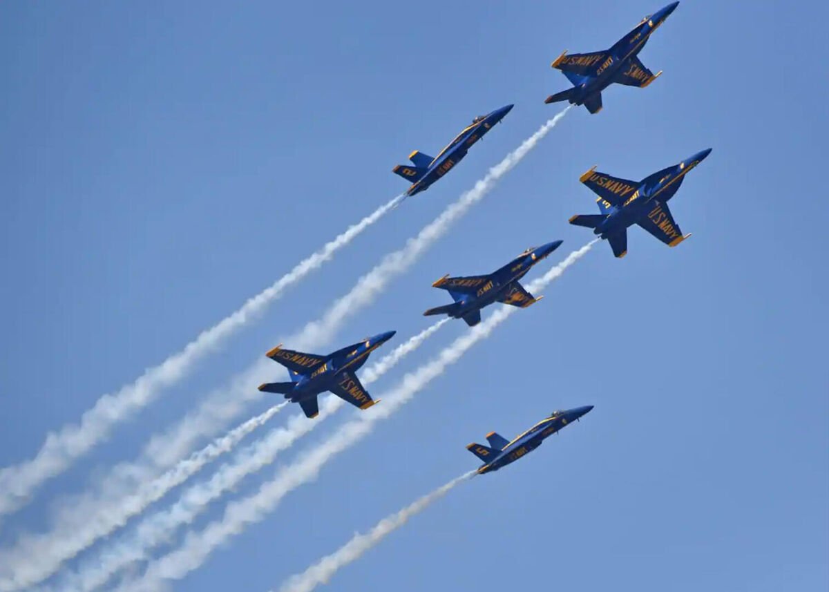 With precision and strength in flight, the Blue Angels inspire awe and patriotism wherever they soar through the skies.
