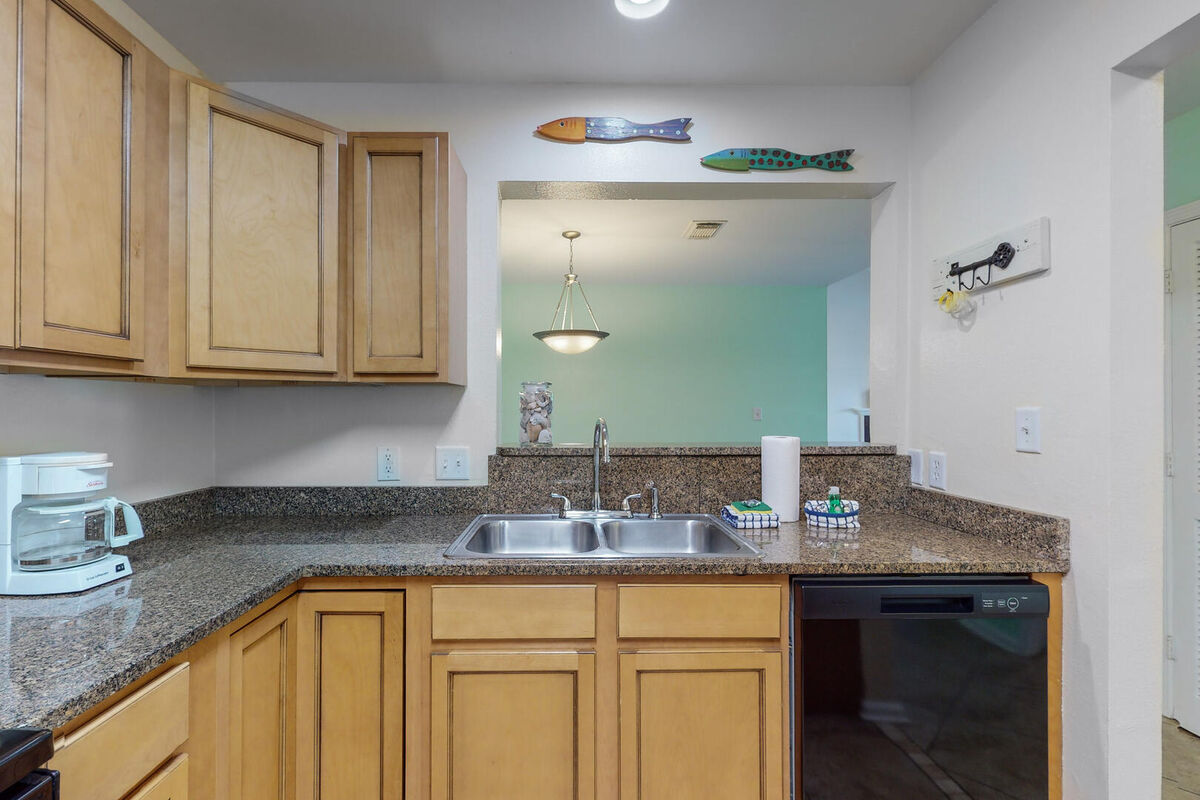 The kitchen offers high quality appliances and has everything you will need to prepare your favorite meals