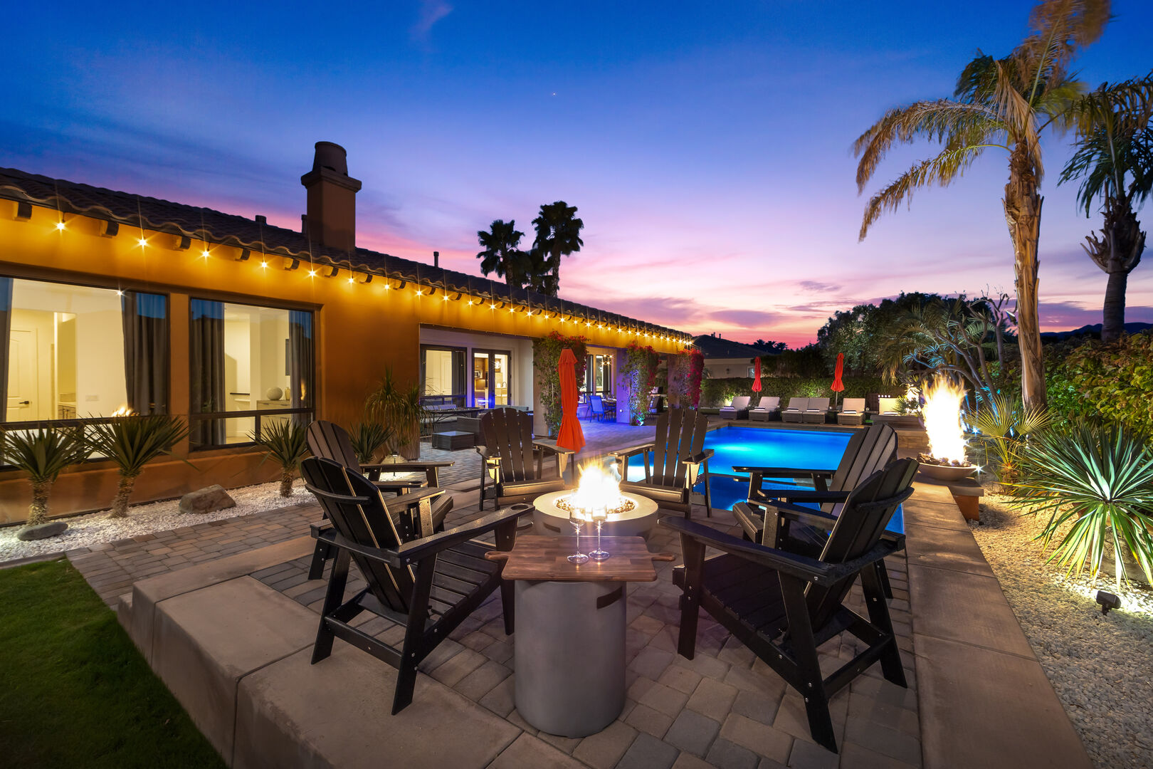 Gather 'round and let the warmth of the fire pit ignite unforgettable memories.