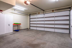 Private 2 car garage