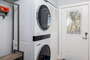 Convenient laundry setup - washer and dryer free for guests to use