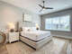 Master with king size bedroom. Natural lighting.