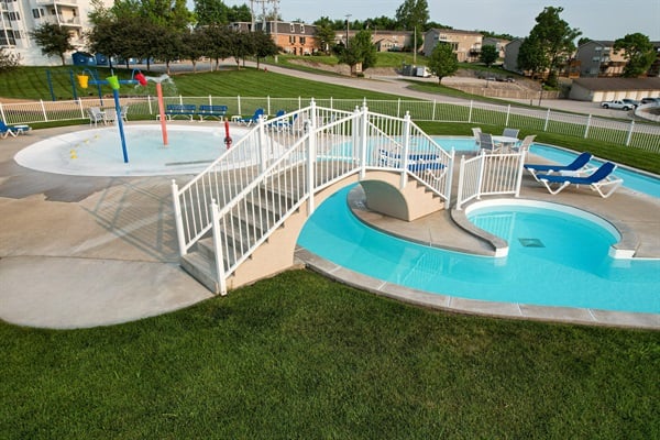 Lazy River with Walkway