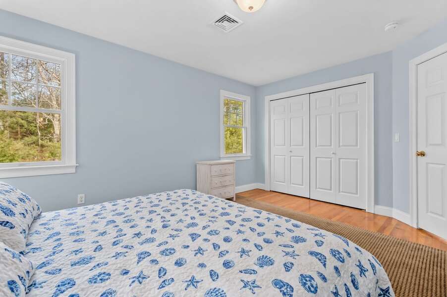 Ample closet space and storage are offered in Bedroom #3 - 9 Alonzo Road Harwich Port Cape Cod - Don't Think Twice - NEVR