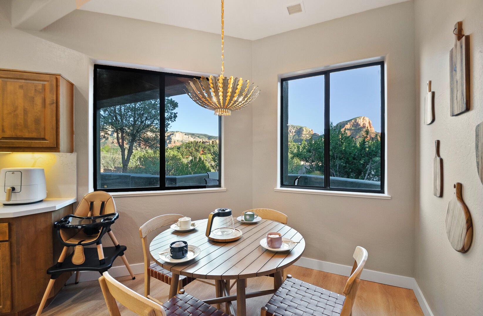 Enjoy Your Morning Coffee and the Direct Red Rock Views!