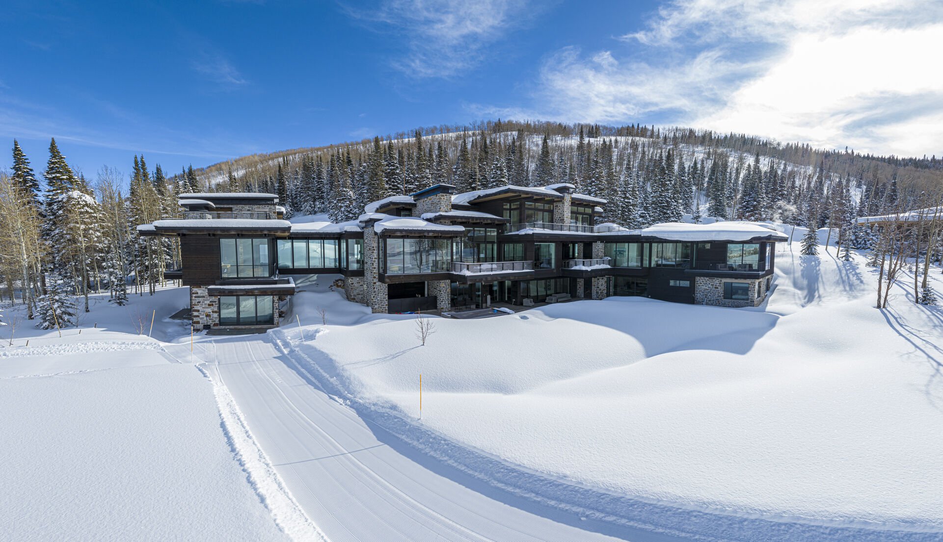 Ski-in/ski-out 15,000 square foot home in the Colony