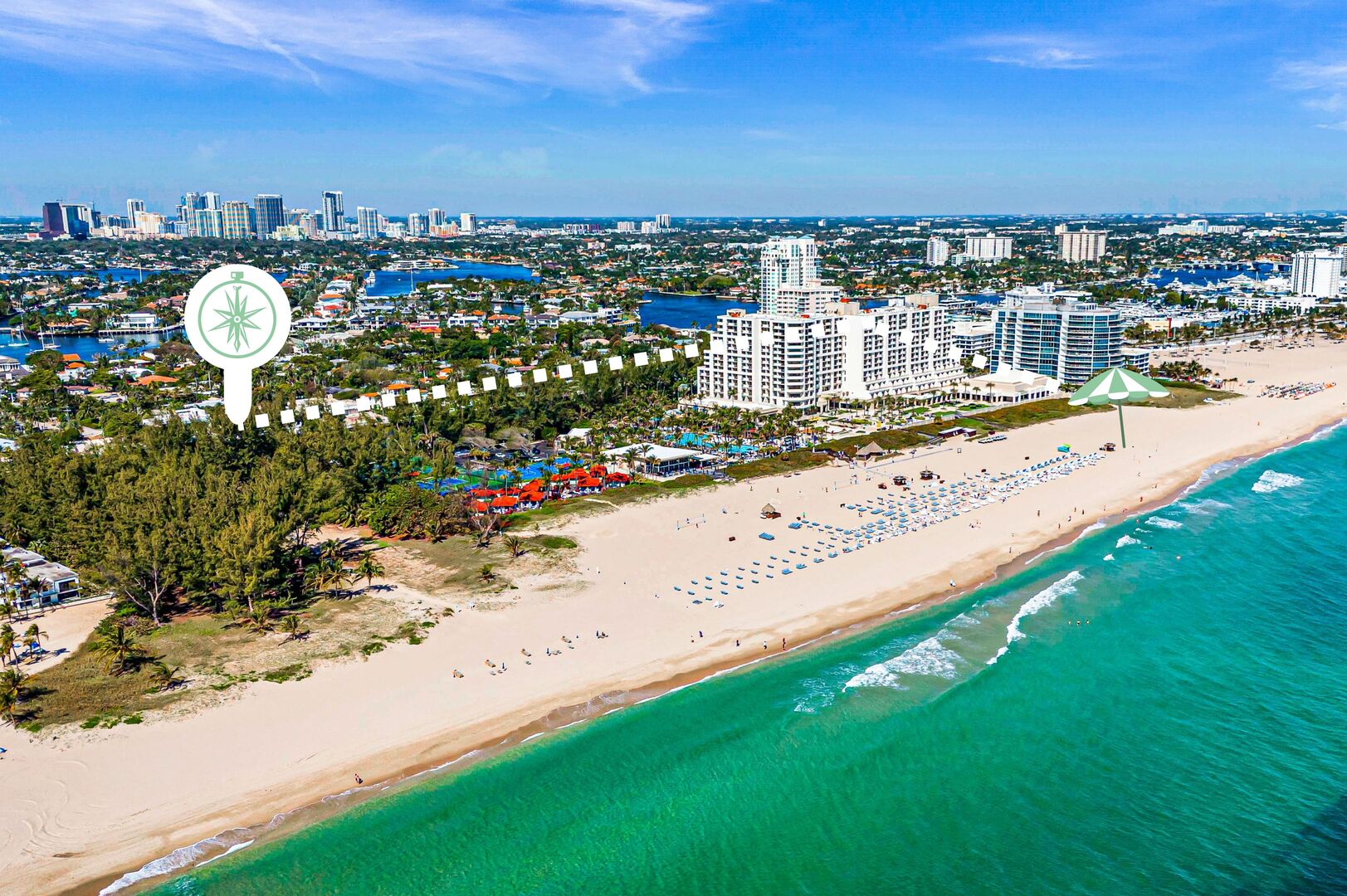 Seabreeze Key is just a short 10 min walk to Bahia Mar beach and steps from restaurants, making it the perfect location to enjoy what Fort Lauderdale has to offer.