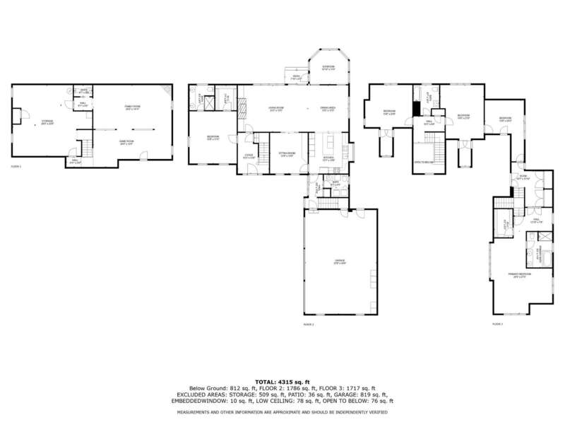 Entire floorplan of the home - 92 Hoyt Road Harwich Port Cape Cod - Apricari - NEVR