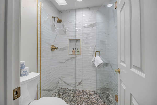 Large Glass Walk in Shower