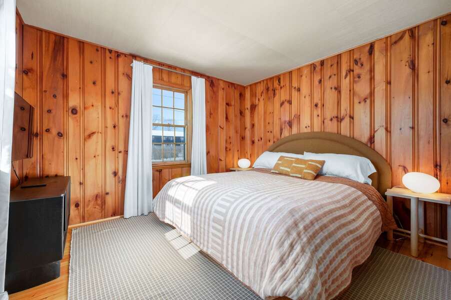 Savor your sleep in this inviting bed - 4 Manning Road Dennis Port Cape Cod - Blue Sky