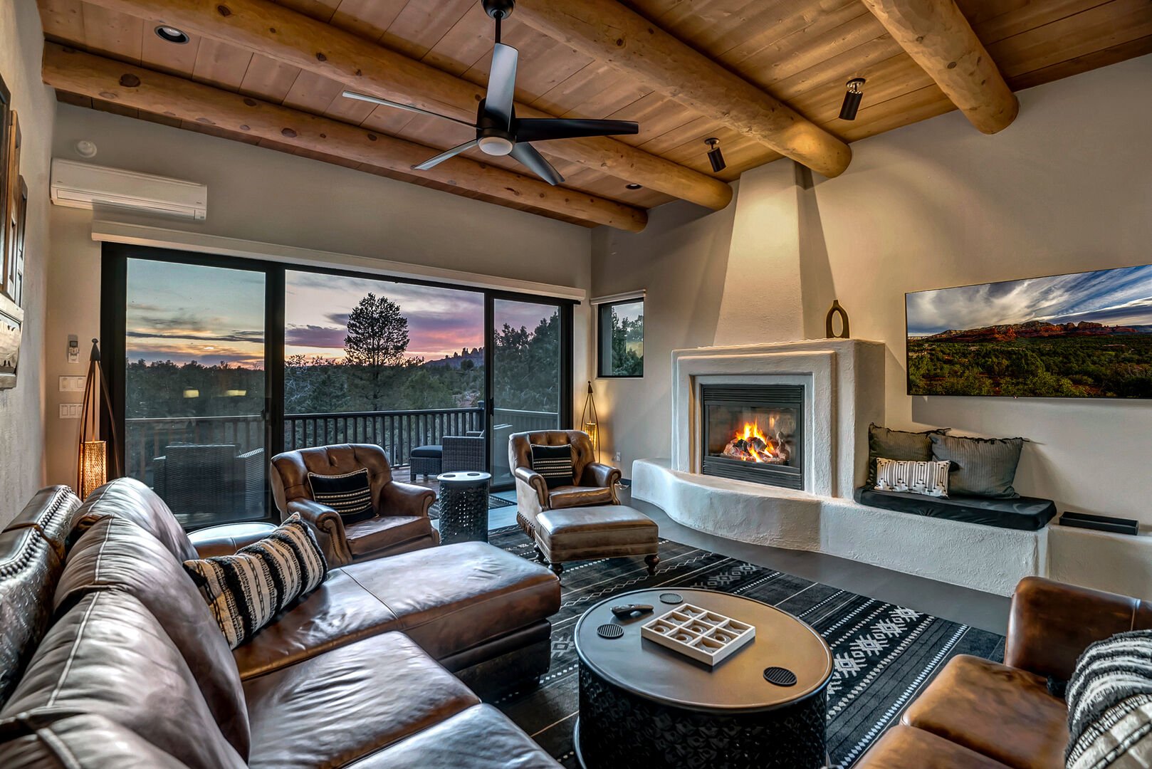 Enjoy the Views From the Living Room Area!
