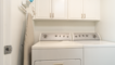 the washer and dryer