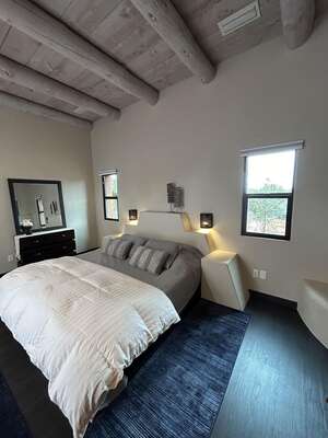 Master Bedroom with King Bed and 50