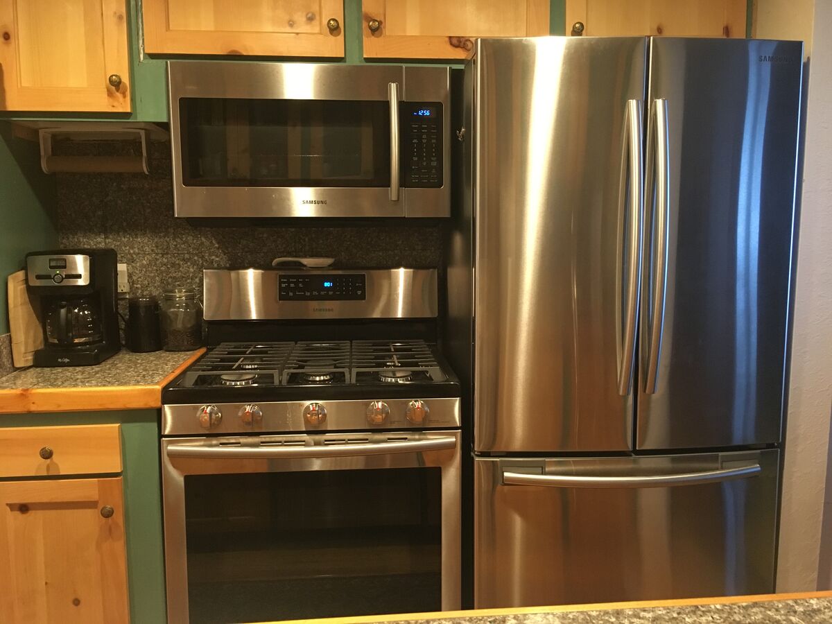 All New Appliances Gas Range and Microwave