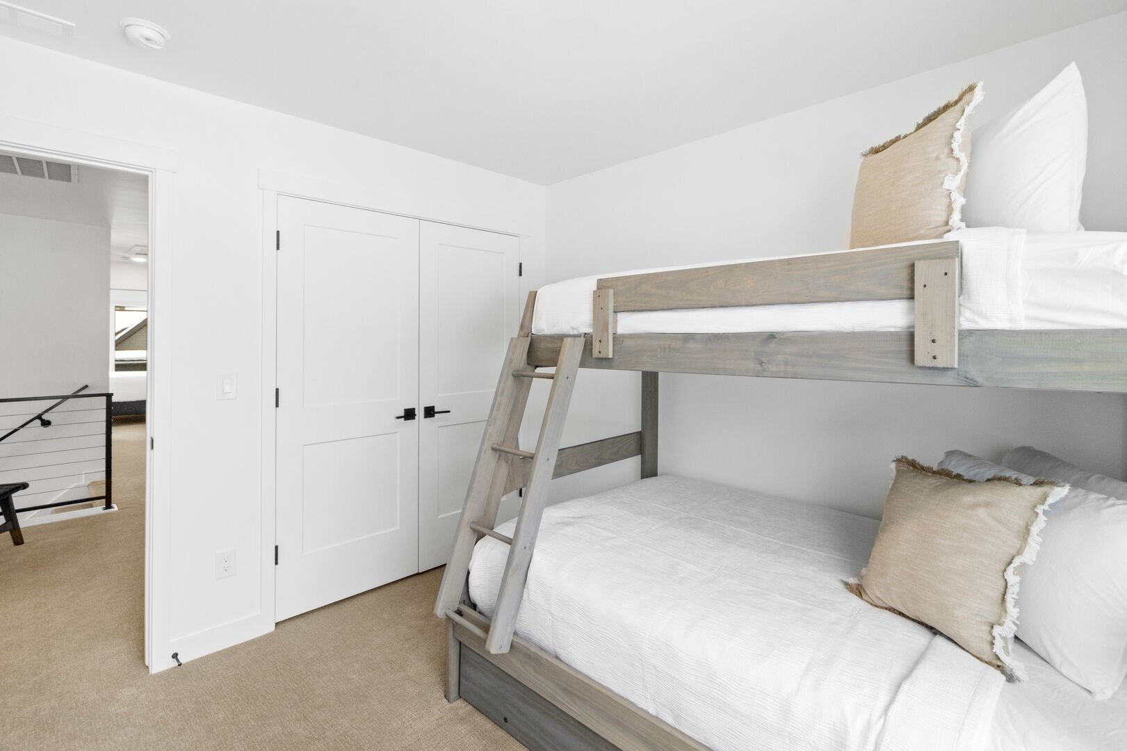 Bedroom 3 with Twin over Full Bunk and Twin Trundle Bed (top floor)