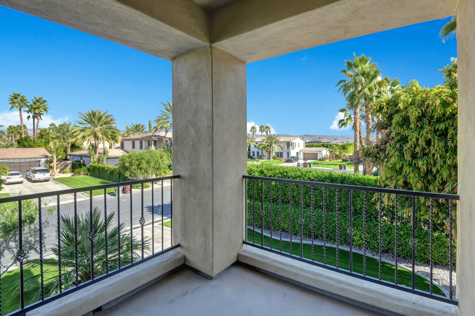 Step out onto the balcony of Master Suite 1 and soak in the stunning views.