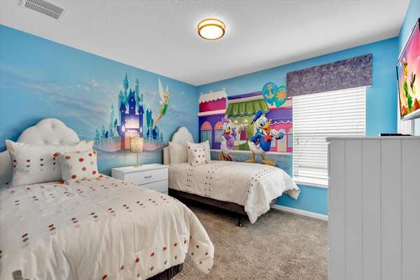 Two Twins Bedroom 5 Upstairs
Disney Main Street Theme