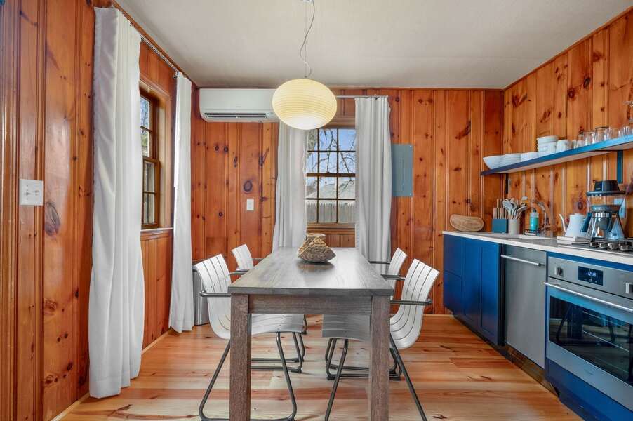 A view of the dining area/kitchen from the living room - 14 Manning Road Dennis Port Cape Cod - Sea