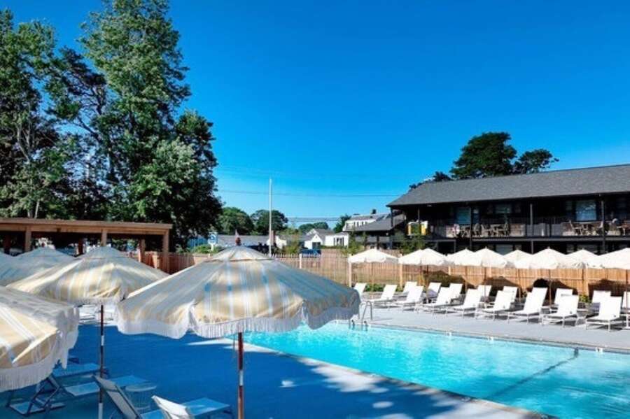 Neighboring Bluebird outdoor pool, accessible with purchase of a daily downloadable family pass