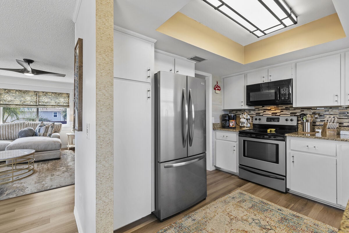 Kitchen Delights: Welcome to the heart of indulgence. Here, amidst the gleam of stainless steel appliances, the aroma of freshly brewed coffee, and the allure of tempting snacks, culinary adventures await at every turn.