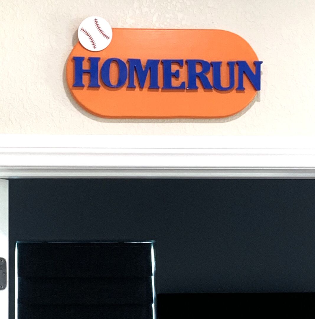 FOR THE SPORTS ENTHUSIAST, STAY IN THE HOMERUN ROOM