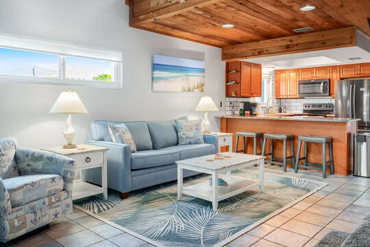 Beach Bungalow Living Space
