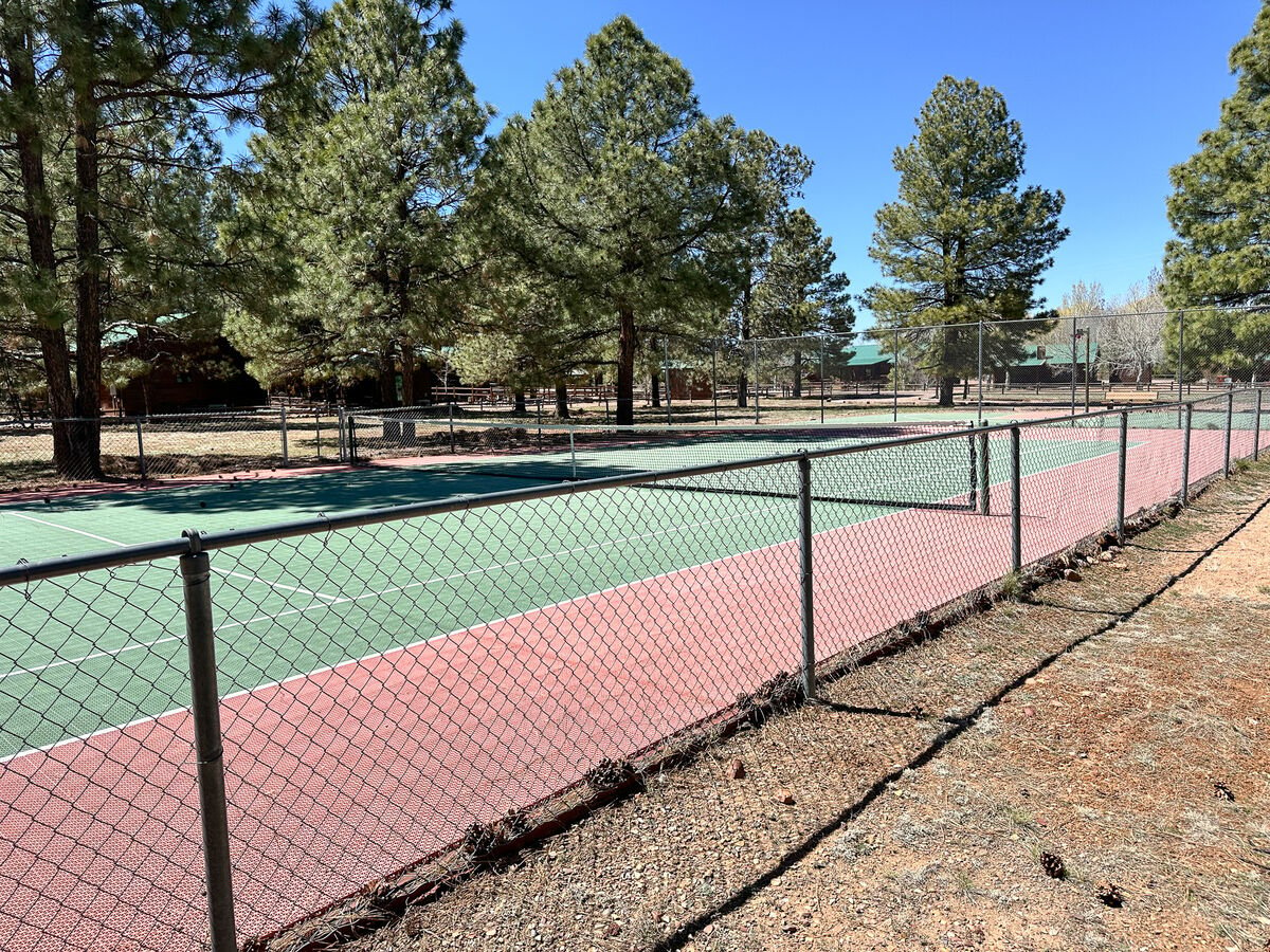 Tennis anyone? Maybe Pickleball? Enjoy the community tennis court